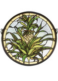 Home Accents Tiffany Windows/Wall Panels by Meyda Tiffany ( 57 | 48550 Welcome Pineapple ) 