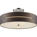 Semi-Flush Mts. Drum Shade by Maxilite ( 501 | MX 3372-40 Daphne ) 