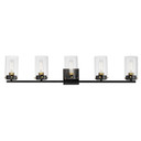 Bathroom Fixtures Five+Lights by Maxim ( 16 | 12405CLBKSBR Pinn ) 