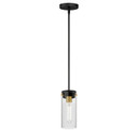 Mini Pendants Glass Down by Maxim ( 16 | 12406CLBKSBR Pinn ) 