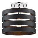 Semi-Flush Mts. Drum Shade by Maxilite ( 501 | MX 3373-07-11 Roby ) 