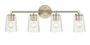 Bathroom Fixtures Four Lights by Millennium ( 59 | 9234-MG Ashli ) 