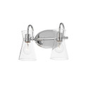Bathroom Fixtures Two Lights by Maxim ( 16 | 12482CLPC Ava ) 