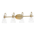 Bathroom Fixtures Four Lights by Maxim ( 16 | 12484CLNAB Ava ) 