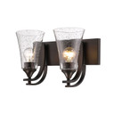 Bathroom Fixtures Two Lights by Millennium ( 59 | 1492-RBZ Natalie ) 