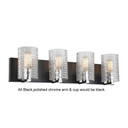 Bathroom Fixtures Four Lights by Maxilite ( 501 | MX 6148-07-4 Haiden ) 