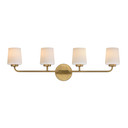 Bathroom Fixtures Four Lights by Maxim ( 16 | 12694WTNAB Durham ) 