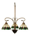 Mid. Chandeliers Glass Down by Meyda Tiffany ( 57 | 103183 Meyda Grape ) 