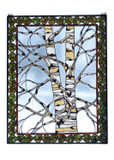 Home Accents Tiffany Windows/Wall Panels by Meyda Tiffany ( 57 | 73265 Birch Tree In Winter ) 