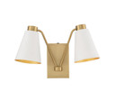 Sconces Double Candle by Meridian ( 446 | M90076WHNB ) 