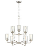 Mid. Chandeliers Glass Up by Millennium ( 59 | 9609-SN Moven ) 