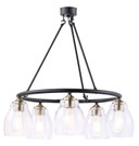 Mid. Chandeliers Glass Down by Minka-Lavery ( 7 | 2435-878 Winsley ) 