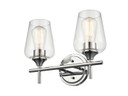Bathroom Fixtures Two Lights by Millennium ( 59 | 9702-CH Ashford ) 