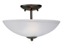 Semi-Flush Mts. Bowl Style by Maxim ( 16 | 10042FTOI Logan ) 