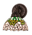Sconces Single Glass by Meyda Tiffany ( 57 | 270876 Tiffany Cabbage Rose ) 