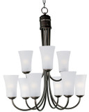 Mid. Chandeliers Glass Up by Maxim ( 16 | 10046FTOI Logan ) 