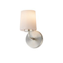 Sconces Single Glass by Maxim ( 16 | 12891WTSN Durham ) 