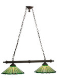 Linear/Island 2 Light Bar by Meyda Tiffany ( 57 | 77695 Caprice ) 