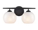 Bathroom Fixtures Two Lights by Millennium ( 59 | 18102-MB Kimorra ) 