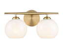 Bathroom Fixtures Two Lights by Millennium ( 59 | 18102-VB Kimorra ) 
