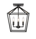 Semi-Flush Mts. Cage by Millennium ( 59 | 3334-MB ) 