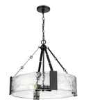 Mid. Chandeliers Drum Shade by Millennium ( 59 | 19404-MB Rezi ) 