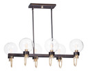 Linear/Island 4 Light + by Maxim ( 16 | 30519CLBZSBR Bauhaus ) 