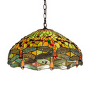 Pendants Glass Down by Meyda Tiffany ( 57 | 51185 Tiffany Hanginghead Dragonfly ) 