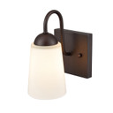 Sconces Single Glass by Millennium ( 59 | 9811-RBZ Ivey Lake ) 