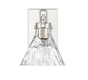 Sconces Single Glass by Millennium ( 59 | 20001-PN Barlon ) 