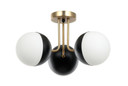 Semi-Flush Mts. Multi-port/Cluster by Maxilite ( 501 | MX 3431C3-18 Tuxedo ) 
