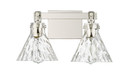 Bathroom Fixtures Two Lights by Millennium ( 59 | 20002-PN Barlon ) 