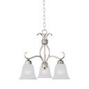 Mini Chandeliers Glass Shade by Maxim ( 16 | 10122FTSN Basix ) 