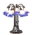 Lamps Table by Meyda Tiffany ( 57 | 273426 Blue/White Tiffany Pond Lily ) 