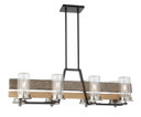 Linear/Island 4 Light + by Minka-Lavery ( 7 | 2768-733 Silver Creek ) 