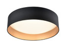 Flush Mounts Drum Shade by Millennium ( 59 | 4031-BG Rosata ) 