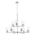 Mid. Chandeliers Glass Up by Maxim ( 16 | 10206CLSN Corona ) 