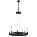 Mid. Chandeliers Glass Up by Maxim ( 16 | 16162CRBK Ovation ) 
