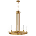 Mid. Chandeliers Glass Up by Maxim ( 16 | 16162CRGLD Ovation ) 