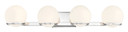 Bathroom Fixtures Four Lights by Minka-Lavery ( 7 | 2844-77-L Hollywood Nights ) 