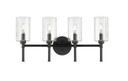 Bathroom Fixtures Four Lights by Millennium ( 59 | 9924-MB Chastine ) 