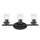 Bathroom Fixtures Three Lights by Maxim ( 16 | 10213CLBK Corona ) 