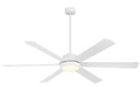 Fans Wet Location by Minka Aire ( 15 | F897L-WHF Cairo ) 