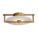 Semi-Flush Mts. Geometric/Linear by Maxim ( 16 | 18200WANAB Quarry ) 