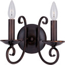Sconces Double Candle by Maxim ( 16 | 70002OI Loft ) 