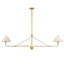 Linear/Island 2 Light Bar by Maxim ( 16 | 18312SWGL Kismet ) 