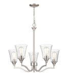 Mid. Chandeliers Glass Up by Millennium ( 59 | 2115-BN Caily ) 