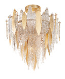 Semi-Flush Mts. Drum Shade by Maxim ( 16 | 32320CLCMPGL Majestic ) 