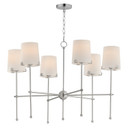 Mid. Chandeliers Glass Up by Maxim ( 16 | 32366WTSN Huntington ) 