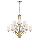 Mid. Chandeliers Glass Up by Maxim ( 16 | 20036SWSBR Deven ) 